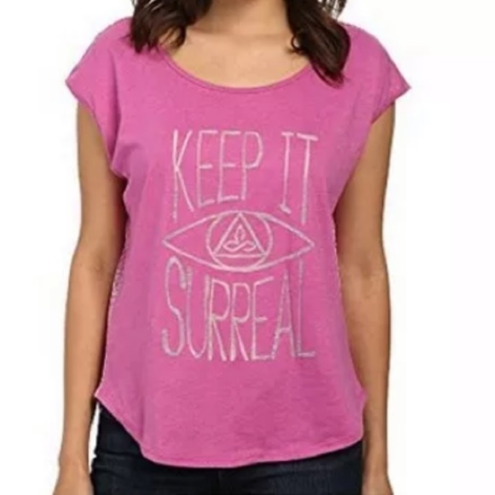 Brand New Prana Keep It Surreal lightweight tee